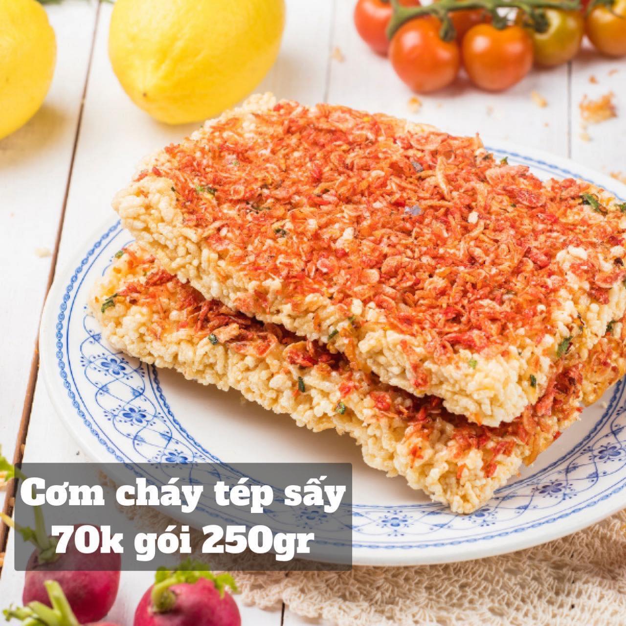 Cơm cháy tép sấy 250gr