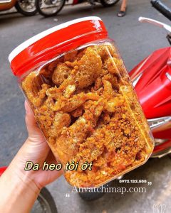 Da heo chiên tỏi ớt