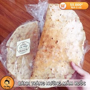 Bánh tráng nướng mắm ruốc
