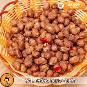 Đậu phộng rang tỏi ớt