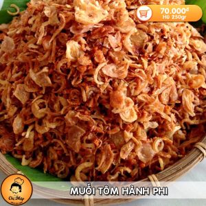 Muối tôm hành phi