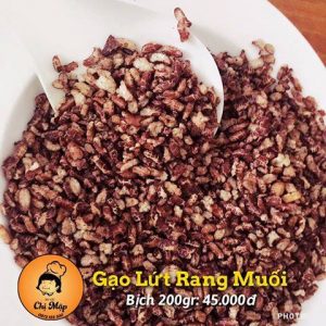 Gạo Lứt Rang Muối