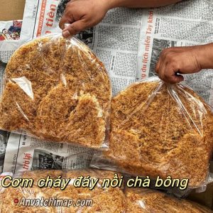Cơm Cháy Đáy Nồi chà bông