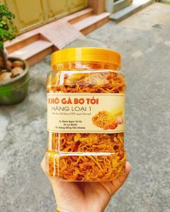 Khô Gà Bơ Tỏi 500gr