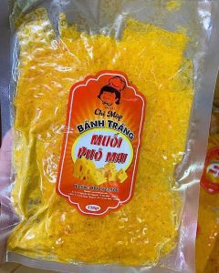 Bánh tráng muối phô mai 150gr
