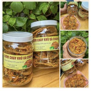 cơm cháy mini gà 400gr