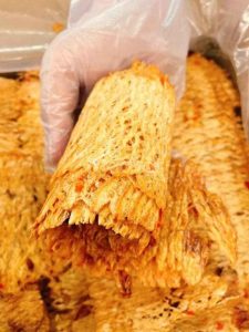 mực cán tẩm vị 250gr