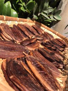 chuối hồng sấy