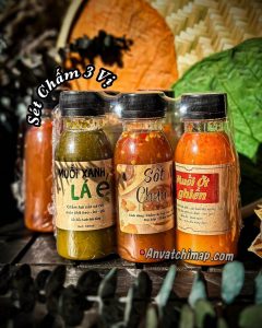 set 3 chai nước chấm