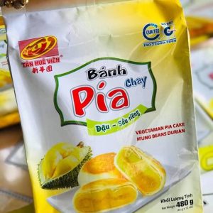 bánh pía đậu sầu riêng – tân huê viên