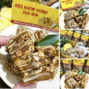 kẹo khóm mè dừa non 500gr