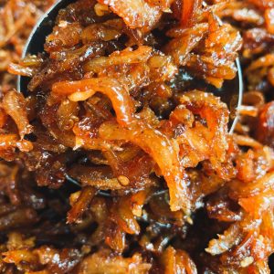 cá cơm kho sấy tiêu 300gr