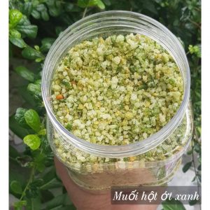 muối ớt xanh hạt