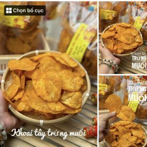 khoai tây trứng muối 350gr