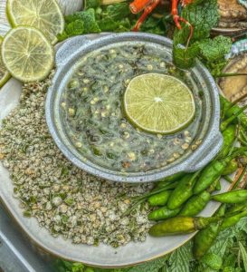 Muối hột ớt xanh 500gr