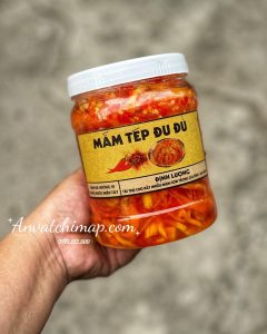 mắm tép đu đủ 1kg