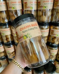 chanh muối đường phèn