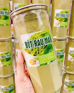 bột rau má