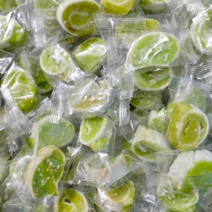 kẹo dừa non bánh phồng cuộn lá dứa 500gr