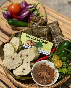 chả lụa lá chay
