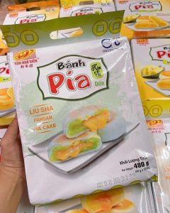 bánh pía kim sa lá dứa tân huê viên