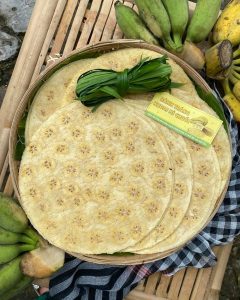 bánh tráng khoai mỳ chuối – bich 10 cái