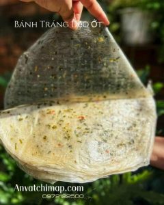 bánh tráng dẻo ớt