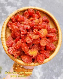 dâu tây sấy lạnh