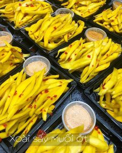 xoài non sấy muối ớt 350gr