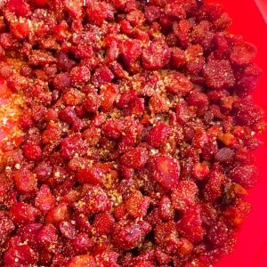 dâu tây sấy muối xí muội