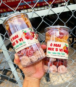 Xí muội ô mai 5 vị