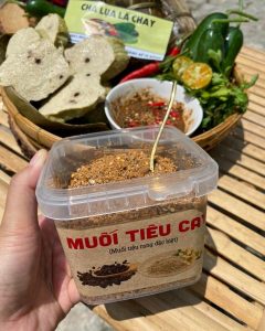 muối tiêu cay