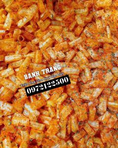 bánh tráng ống tôm đặc biệt