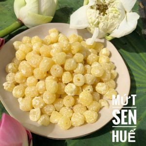 mứt hạt sen ít đường 500gr