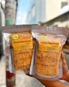 cơm cháy siêu xốp chà bông 250gr