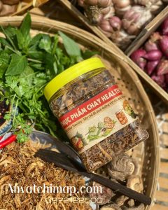 chà bông ruốc nấm hương