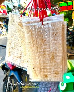 bánh tráng kẹp muối tiêu – sâu 10 gói