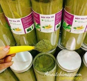 bột tía tô