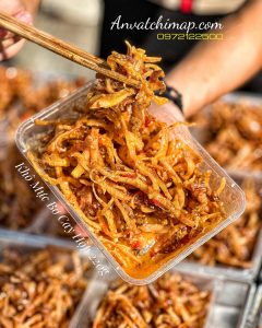 khô mực bơ cay 220gr