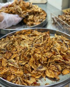 khô cá đù bơ tỏi