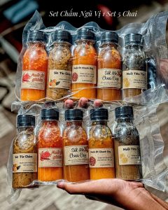 set chấm ngũ vị ( 5 chai sốt)