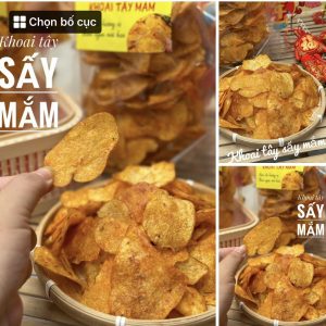 khoai tây nước mắm 350gr