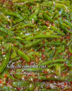 KIM CHI RAU TIẾN VUA 600gr
