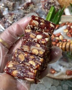 KẸO CHUỐI DỪA NON ĐƯỜNG PHÈN vuông – 500gr