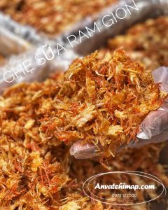 GHẸ SỮA RAM GIÒN ( ram tỏi ớt)