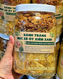 BÁNH TRÁNG MỰC XÉ ỚT XIÊM XANH 300gr