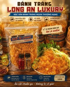 BÁNH TRÁNG SATE LONG AN LUXURY 300gr