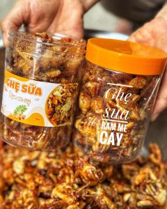 ghẹ sữa ram me cay 250gr