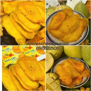 XOÀI SẤY MUỐI ỚT KHÔ 500gr