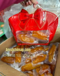 KHOAI LANG MẬT SẤY DẺO ( nguyên củ ) bịch 500gr